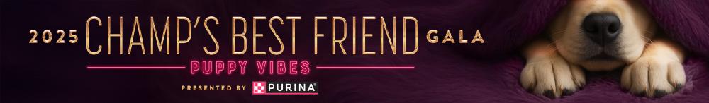 CHAMP's Best Friend Gala Banner